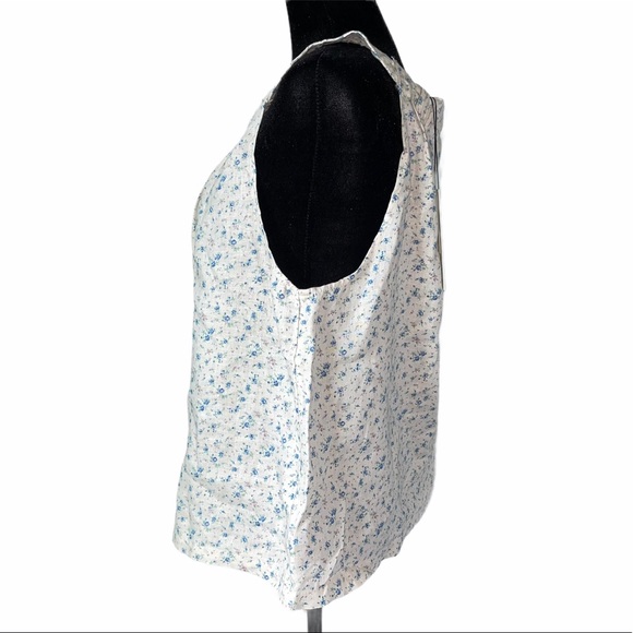 NEW Rachel Zoe Linen Ruffle Top - Picture 2 of 3